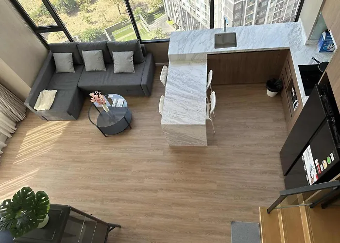 公寓 Cozy Urban Retreat Steps From Mrta Station 曼谷