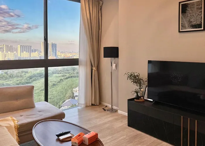 Cozy Urban Retreat Steps From Mrta Station 公寓 *
