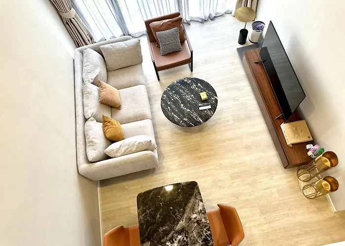 公寓 Cozy Urban Retreat Steps From Mrta Station 曼谷