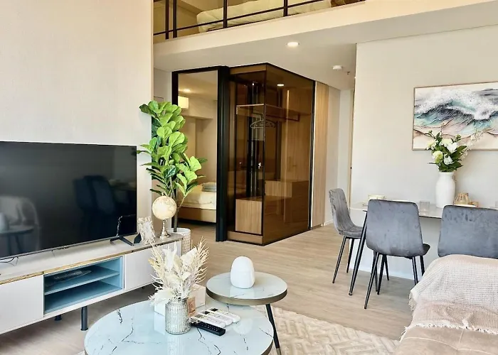 公寓 Cozy Urban Retreat Steps From Mrta Station