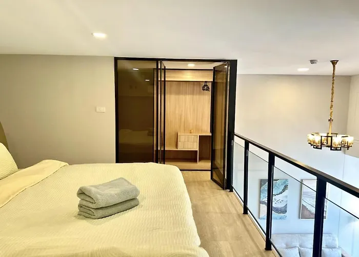 公寓 Cozy Urban Retreat Steps From Mrta Station *